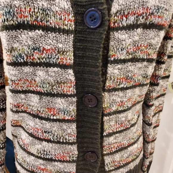 TULLE Button Up Sweater - Picture 3 of 5